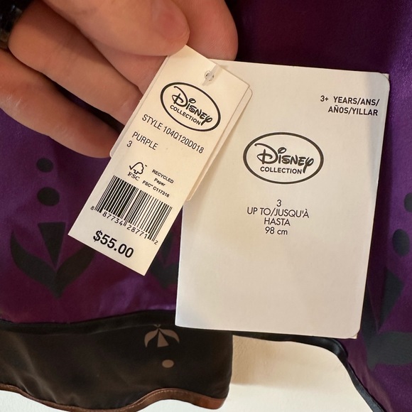 Disney Frozen 2 Anna Girls Costume NWT Various Sizes - Picture 9 of 10